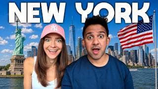 FIRST TIME In New York 🇺🇸 We Were NOT Ready For This…